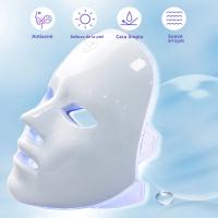 Máscara Facial LED USB Carga 7 Colores Terapia Fotónica Belleza Anti-Edad Rejuvenecimiento Piel Levantamiento Blanqueamiento Cuidado De La Piel - details 9