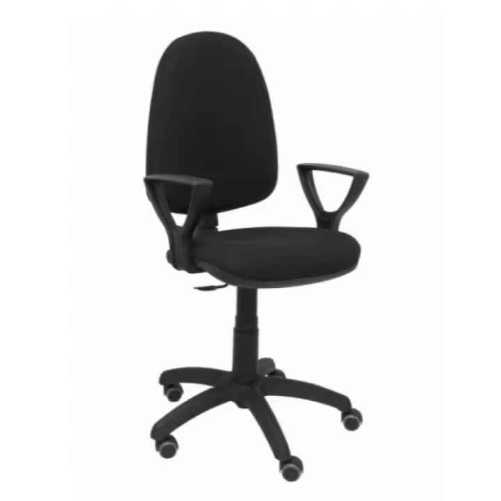 Silla ayna bali negro brazos fijos - 1