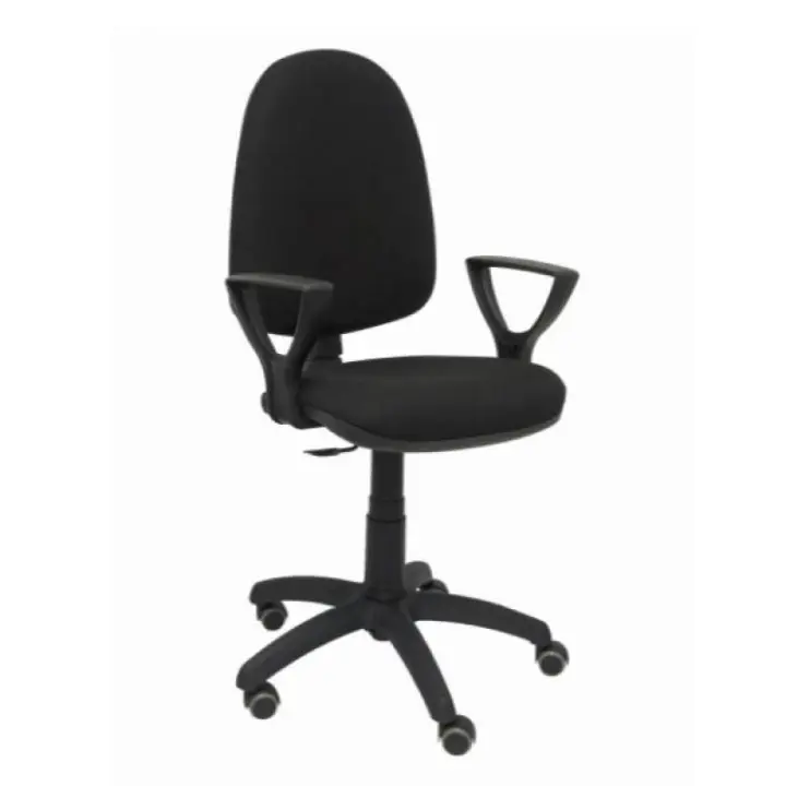 Silla ayna bali negro brazos fijos - 1