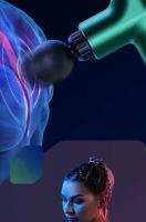 Pistola De Masaje Profundo Portátil Para Cara Y Muslos Del Cuerpo Alivio Del Dolor Muscular De La Espalda Y El Cuello Material Compuesto - details 6