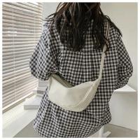 Bolso Transversal De Dumpling Para Mujer Gran Capacidad De Viaje Color Sólido Bolsa De Pecho Diseñada Para Mujeres Diario Calle Fanny Packs - details 15