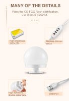 Luz LED Para Espejo De Maquillaje USB 12V Luz De Vestíbulo Para Baño Iluminación Ajustable Para Espejo De Vestíbulo - details 7