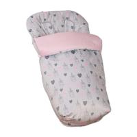 SACO PARA SILLA DE PASEO UNIVERSAL BABYLINE + MANOPLAS EN TEJIDO POLAR - details 0