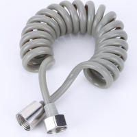 Tubo De Showers De Plástico Flexible Para Baño Y Inodoro Con Reglamento Anti-enredo Longitud 2/3/4 Metros Para Rojinegro - details 8