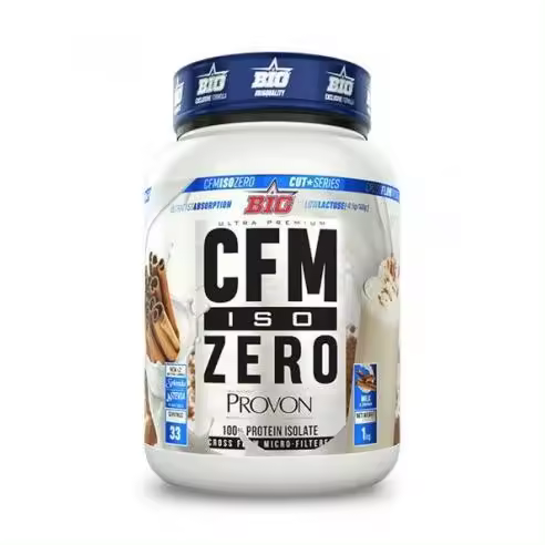 BIG CFM ISO ZERO 1 KG LECHE CANELA - AISLADO DE PROTEÍNA DE SUERO - 1