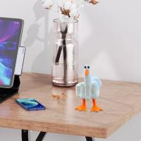 Estatua De Resina Creativa Y Divertida De Pato Pequeño Con Dedo Del Middle Decoración De Escritorio Para El Hogar Y Jardín Regalo Único - details 2