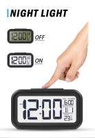 Reloj De Alarma Digital Con Pantalla LCD Grande Y Sensor De Luz Reloj De Niños Con Función De Sueno Para Oficina Y Estudio - details 3