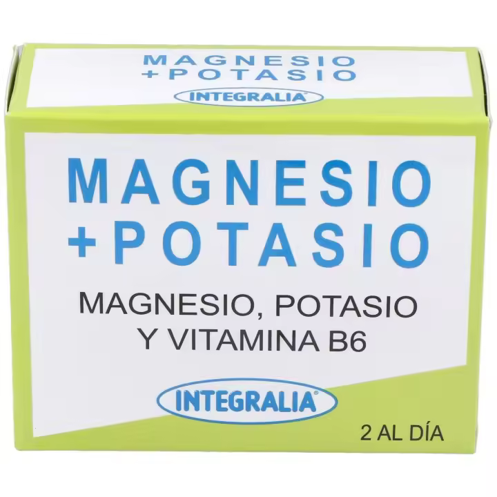 Magnesio + Potasio + Vitamina  B6 60 Caps - 1