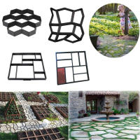 Molde De Cemento Para Paving DIY Plástico Y Concreto Piedra De Pasos Reutilizable Hacer Calle Manualmente Molde De Calle - details 6