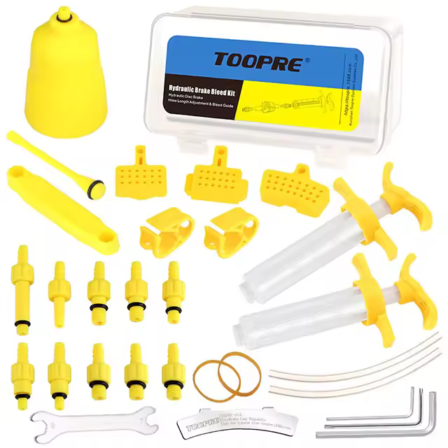 Kit De Mano De Obra Para Frenos De Disco De Bicicleta TOOPRE Universal Herramienta De Succión Para MTB Y Carretera Compatible Con SHIMANO SRAM MAGURA Tektro - 1