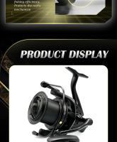 Carrete De Pesca Spinning M Long Shot Jigging Serie 8000/9000/10000/12000/14000 7+1BB Carrete De Agua Salada Con Arrastre Máximo De 55lb Para Surf Y Pesca En Río - details 12