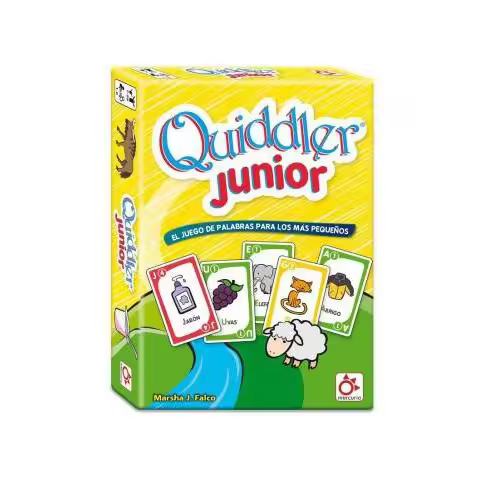 Juego de cartas para niños Quiddler Junior Mercurio    Juego, mesa, entretenimiento, diversión, familia, amigos, estrategia, tablero, cartas, retos, equipos, creatividad, clásico, moderno, temático, dinámico, competitivo - 1