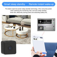 Cámara Mini Wireless WiFi Monitor Remoto Vida Útil De La Batería Super Larga Cámara IP Para Hogar Tiny No Necesita Enchufe - details 1