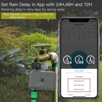 MOES Juego De Riego Inteligente ZigBee Con Timer De Agua Y Filtro De Retardo De Lluvia Control Remoto Compatible Con Alexa Y Google Home - details 3