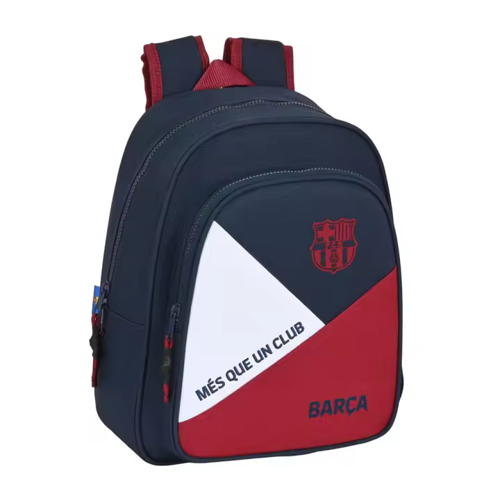 Mochila Infantil Adapt.Carro F.C.Barcelona "Corporativa" 27X33X10Cm (Safta 612225524) - 1