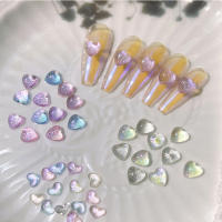 Adornos De Uñas 3D Misscheering Charms De Corazón En Amor Piedras De Cristal Naturales Para Decoración De Uñas DIY Accesorios De Uñas - details 1