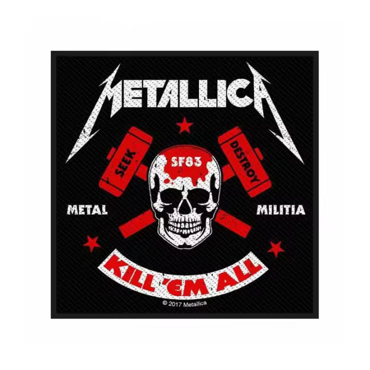 Metallica METAL MILITIA Patch Parche Licencia Oficial SP2935 - 1