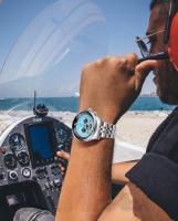 Reloj Mecánico Automático Para Hombre Jaragar Con Dial Azul Y Exhibición Del Día Correa De Acero Inoxidable Deportivo Militar - details 4