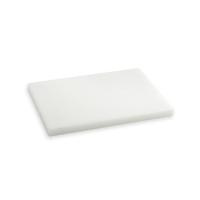 STARLEY-Tabla de corte profesional de polietileno Blanca,accesorio de cocina para cortar, trocear 32.5x26.5X2 cm - details 0