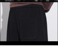 Pantalones De Corduroy De Piel Para Hombre Invierno Estilo Coreano Cálidos Y Suaves Pantalones Cargo Rectos De Moda Casual - details 4