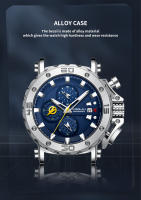 Reloj De Pulsera De Lujo Para Hombres CRRJU Grande Dial En Acero Inoxidable Impermeable Cronógrafo Con Fecha Relogio Masculino - details 5