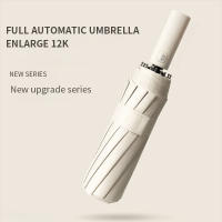 Paraguas Automático Xiaomi 12 De Tamaño Grande En Color Sólido Con Protección UV Y Luz Colapsable Para Sombrilla - details 2