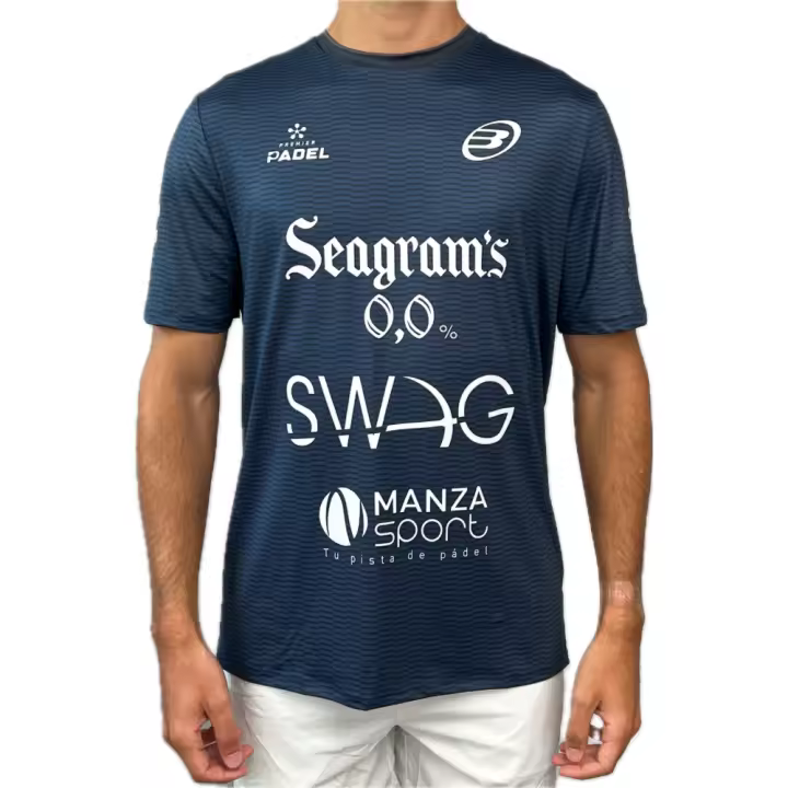 BULLPADEL MEIRA Azul Oscuro PAQUITO NAVARRO (Camiseta Oficial) - 1