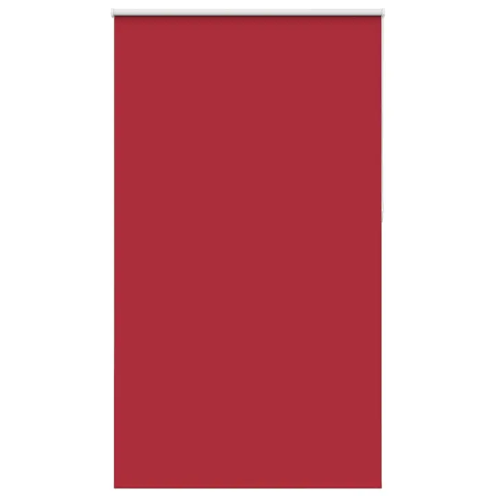 Estor Enrollable Opaco Rojo 130x210 cm Tela Ancho 126,6 cm - 1