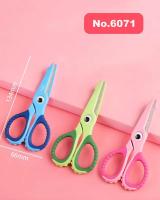 Tijeras De Estudiante Lindas Y Divertidas Para Niños Deli Para Manualidades Y Papel Portátiles Suministros Escolares - details 6