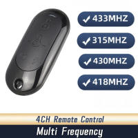 Control Remoto De Puerta 315/418/430/433MHz Con 4 Claves Copia De Garage Y Controlador De Puerta Eléctrica Duplicador De Llave Negro - details 0