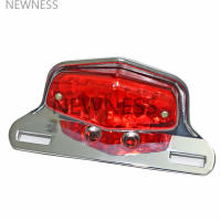 Lámpara Trasera LED Vintage Universal Para Motocicleta Estilo Lucas Para Triumph British Cafe Race Luz De Freno Y Placa De Matrícula - details 6