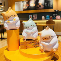 Nueva Juguete Antiestrés Para Gatos Peluche SLOW RISING Bola De Tela Cartoon Decoración De Escritorio Juguetes Para Aliviar El Estrés - details 19