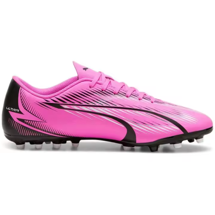 Botas de Futbol Puma Ultra Play para unisex en color rosa - 1