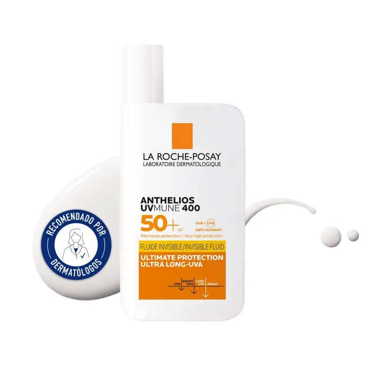 La Roche Posay Protector Solar Anthelios UV-MUNE 400 Fluido Invisible SPF50+ 50 Ml - 1