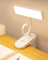 Lámpara De Mesa USB Recargable Luz Nocturna Lectura LED 3 Modos Dimming Protección Ocular Lámpara De Borde Para Cama Moderna - details 6