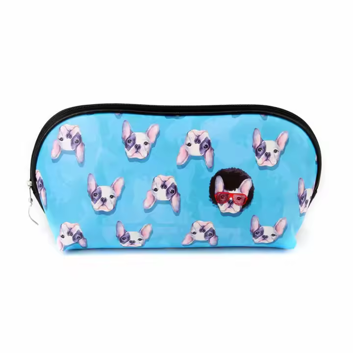 Oh My Pop Doggy Bolsa de Aseo Jelly, Azul - 1