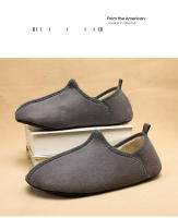 Zapatillas De Invierno MAEDEF Para Hombres Y Mujeres Ligeras Y Cálidas Con Plush Para Dormitorio Zapatos De Tela De Algodón Ajuste True to Size Material De Suela De Goma - details 20