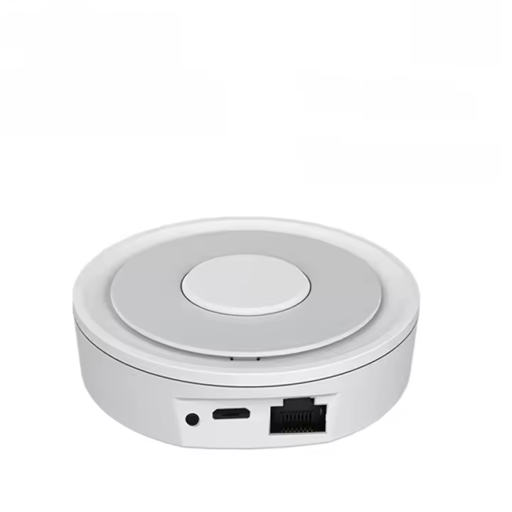 Hub ZigBee Gateway 2 En 1 Para El Hogar Compatible Con Apple HomeKit Y Tuya Smart APP Control Remoto Sensores ZigBee Compatibles Tamaño 78x78x25MM - 1