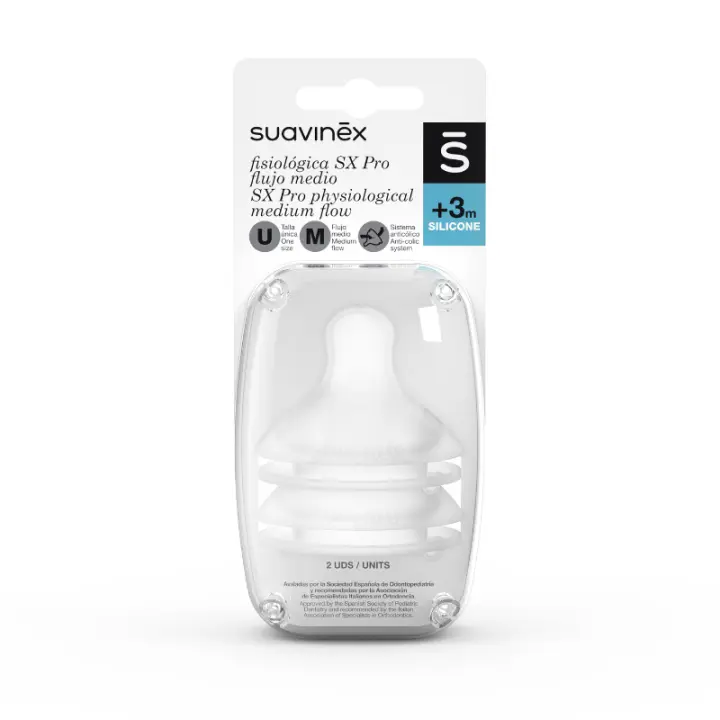 Suavinex Tetina Fisiológica SXPro - 1