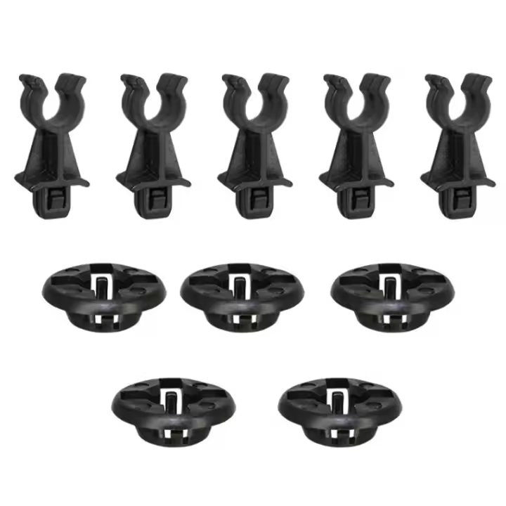 Juego De 2/10 Piezas De Clip De Retención Para Coche Soporte De Parachoques Herramientas De Plástico Accesorios De Automóvil - 1