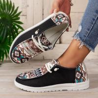 Zapatos Planos De Mujer Otoño Talla Grande Hasta 43 Punta Redonda Cómodos Y Moda Color Coordinado Suela Gruesa Casual - details 2