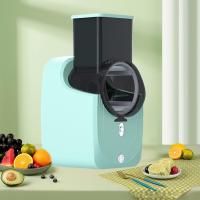 Cortadora de verduras eléctrica, máquina para hacer ensaladas, picadora de verduras automática, rallador de queso eléctrico, cortadora de verduras automática, máquina para hacer ensaladas para queso, verduras, patatas, zanahorias, verde - details 4