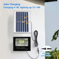 Lámpara Solar LED De 1000W Con Control Remoto Para Jardín Y Camping Energía Ahorro Instalación Self-Contained Protección IP67 - details 0