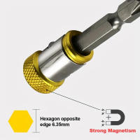 Portabits Magnético De Aleación Para Destornillador Eléctrico Anillo Magnético Antideslizante Y Anti Corrosión Para Bit De Phillips - details 3