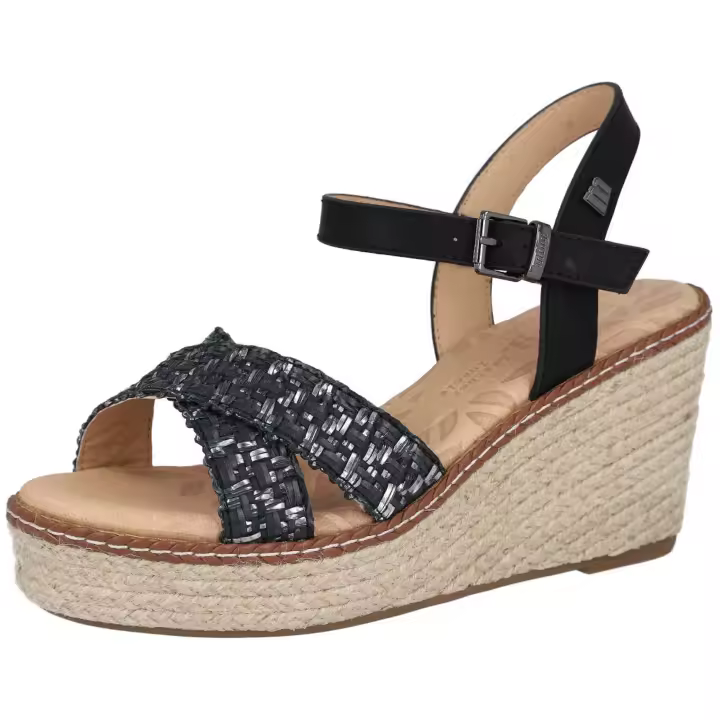 Cuñas de Esparto Mtng Md51046-C55666 para mujer en color negro - 1