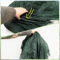Malla Sombra Portátil para Invernadero 3M-Protección UV 95%, PVC Resistente, Montaje Rápido, Ideal para Huertos, Terrazas y Plantas (3x0,45x0,45 M, 550g) - details 3