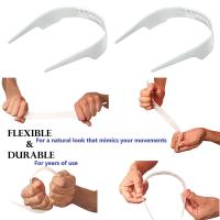 Kit De Fijación De Cuello Ajustable Para Camisas Soporte De Collar De Sostén De T-Shirt Accesorio De Ropa Para Hombres Y Mujeres Material De Poliéster Y Plástico - details 14