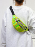Bolso De Cintura Holográfico Para Mujer Y Hombre Bolsa De Viaje De Playa Estilo Fashion Material PVC Bolsa De Hombro Para Fiesta Y Viajes - details 1