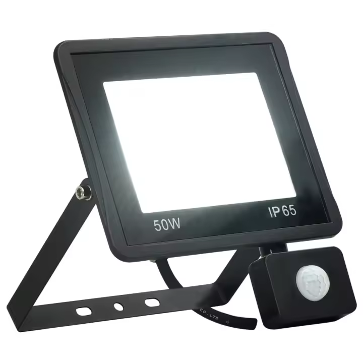 vidaXL Foco LED con sensor 50 W en color Blanco frío/Blanco cálido | diseño vintage industrial ideal para cocina salón comedor - 1
