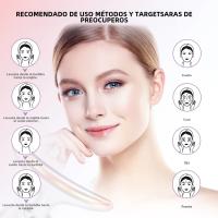 Dispositivo De Terapia Fotónica LED De 3 Colores Para Cuidado De La Piel Rejuvenecimiento Y Acentuación Del Contorno Del Cuello Antiarrugas Y Tensión De La Piel - details 2
